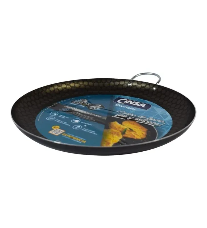 Comal de Aluminio Cinsa Esencial 30 cm - Thermocell Negro