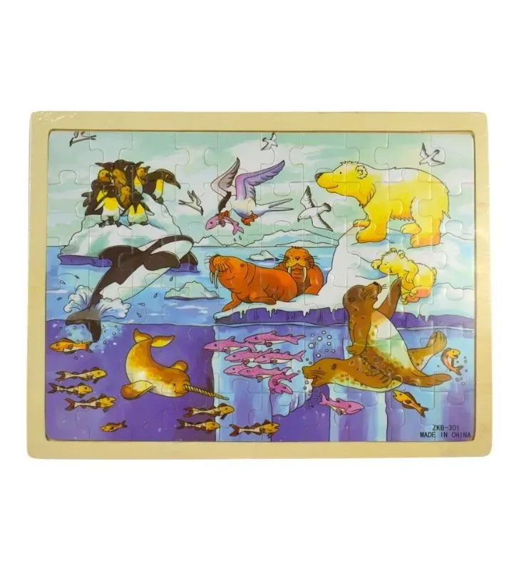 Rompecabezas de Madera Animales ArtKids - Ref. JUK1018