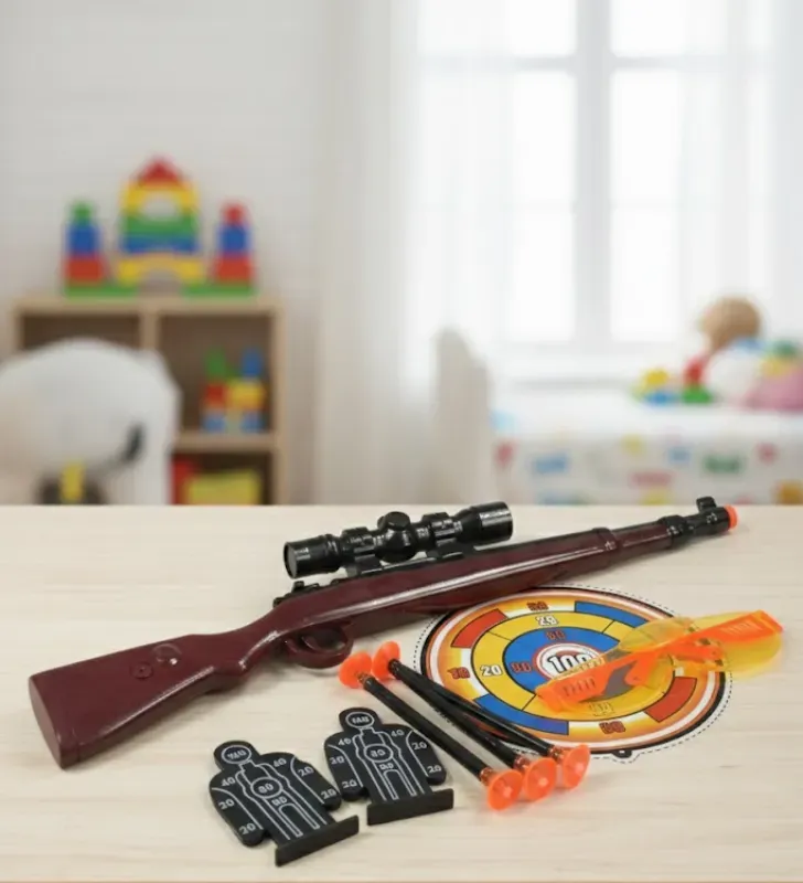 Kit de Rifle de Entrenamiento ArtKids JU28282 - Con Lentes y Metas