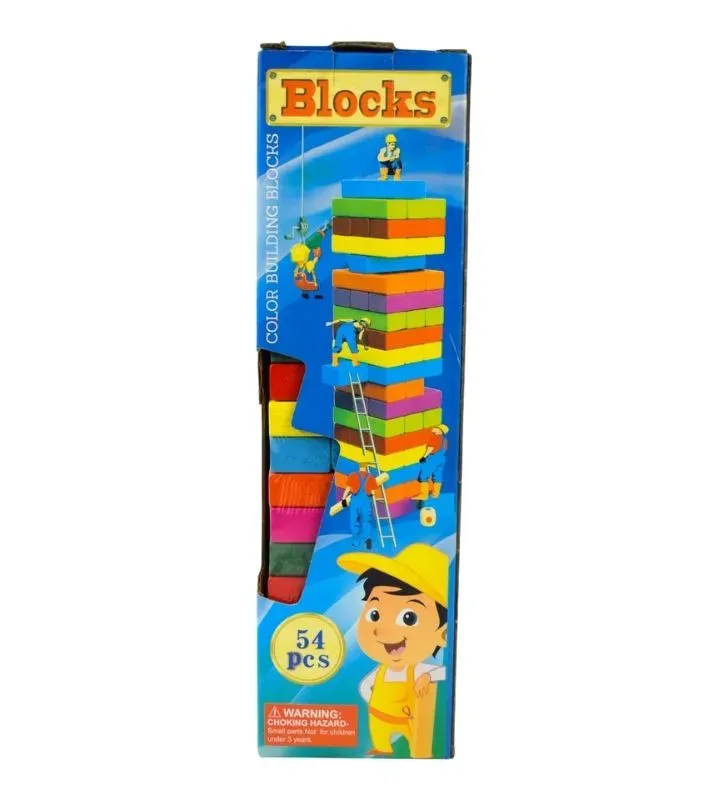 Jenga de Madera Colores ArtKids 54 Pzas - JU206910