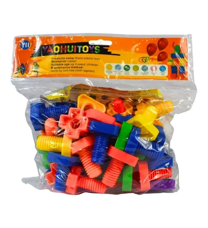 Tuercas y Tornillos para Armar ArtKids JU5029 - Juguete Didáctico