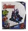 Patines en Línea Avengers Toymark T378416-C - Talla 23-26