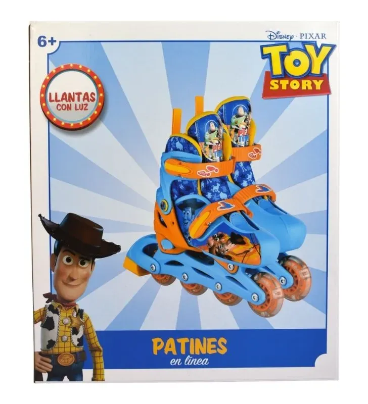 Patines Toy Story con Luces Toymark T378436-A - Talla 19-24