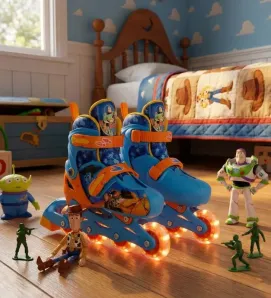 Patines Toy Story con Luces Toymark T378436-A - Talla 19-24