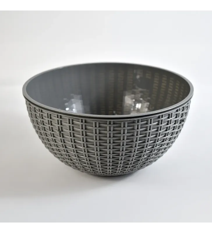 Maceta Amelia #9 Cubasa – Redonda 22 cm UV con Plato y Drenaje
