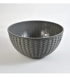 Maceta Amelia #9 Cubasa – Redonda 22 cm UV con Plato y Drenaje