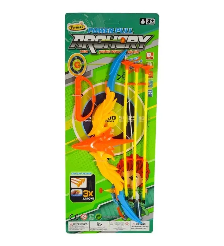 Set de Arco con Flechas Toymark HP1213564 - Juego de Puntería
