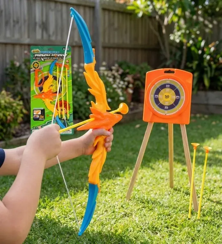 Set de Arco con Flechas Toymark HP1213564 - Juego de Puntería