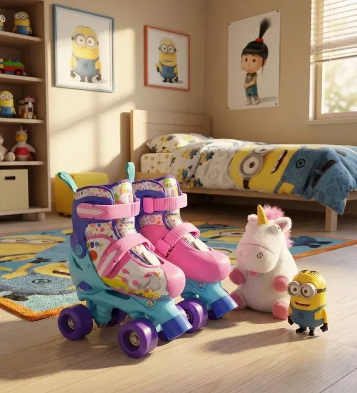 Patines Roller Fluffy Mi Villano Favorito Toymark T371065-A