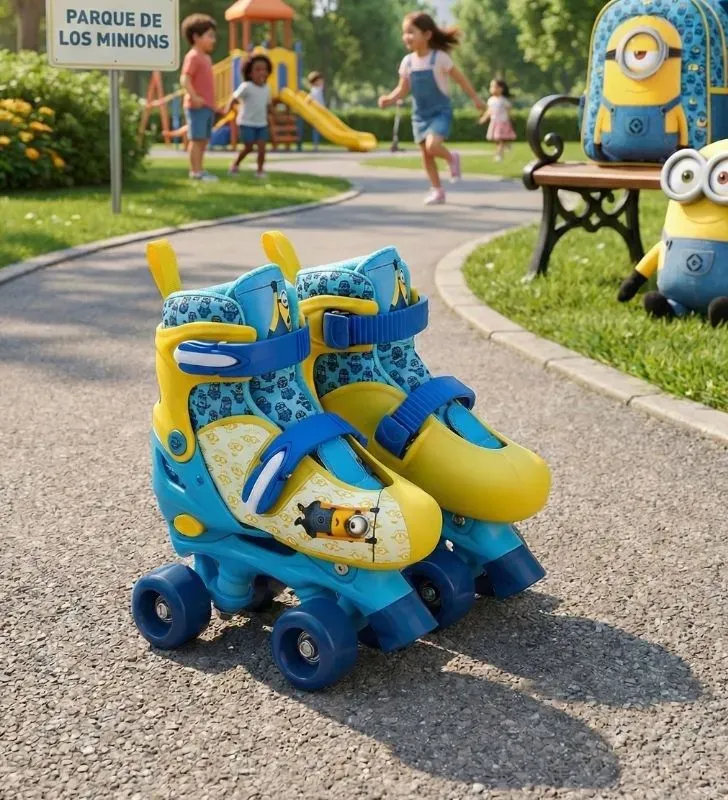 Patines Roller Minions Toymark T371087-A - Talla 19-21
