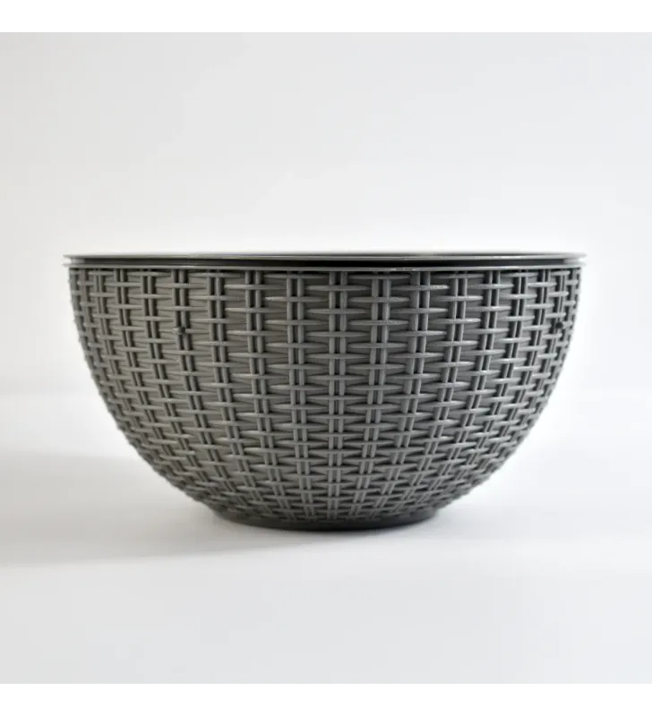 Maceta Amelia #9 Cubasa – Redonda 22 cm UV con Plato y Drenaje