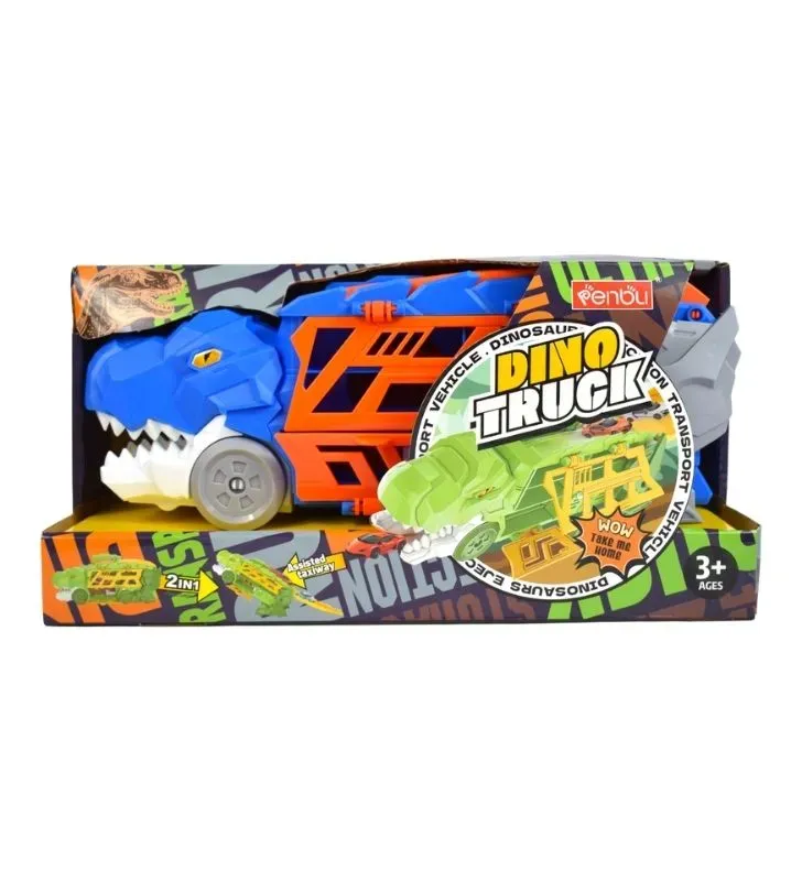 Vehículo Dino Truck con Accesorios Yudha 9990 - Set Infantil