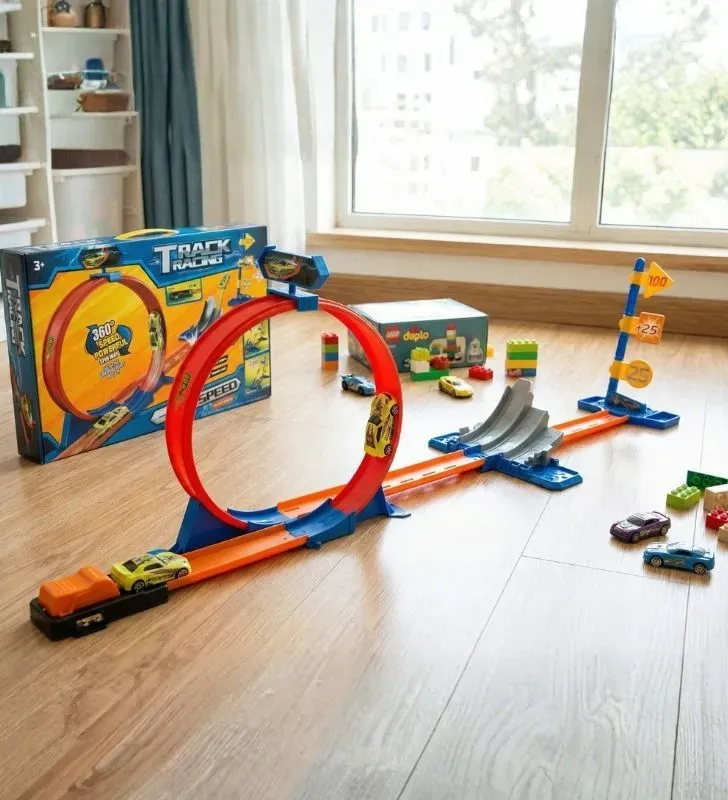 Lanzador de Vehículos Yudha 8188 - Set de Velocidad