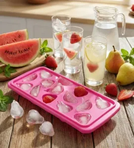 Molde de Hielo de Plástico Plastihome AK-4652B - Resistente