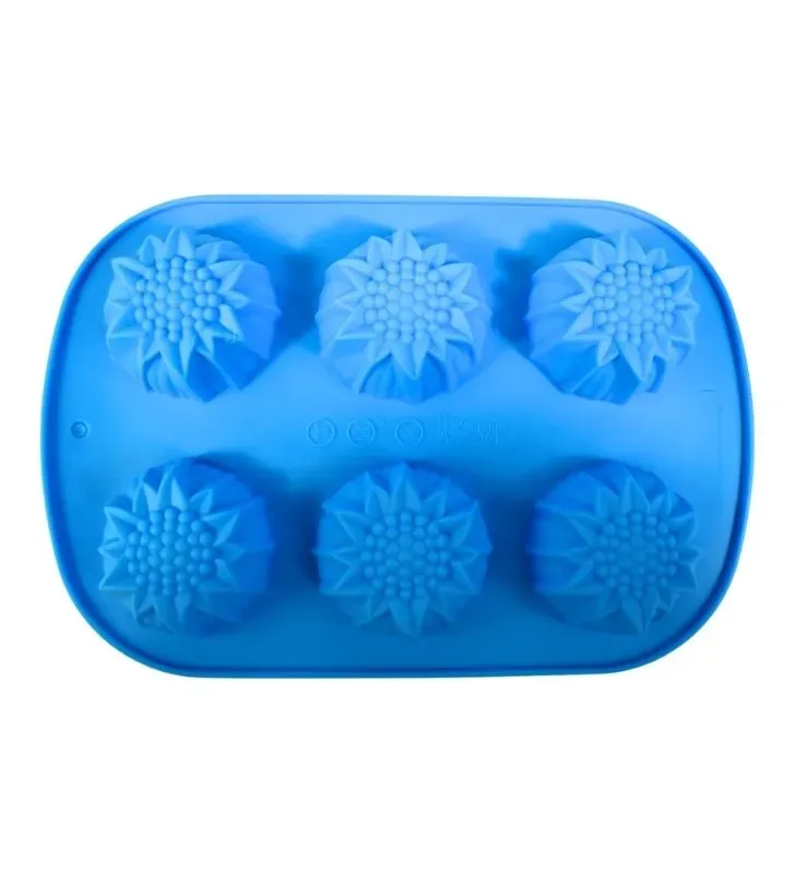 Molde de Silicona Girasol Plastihome AZ-5008 - Repostería y Hielo