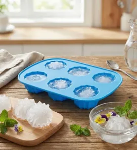 Molde de Silicona Girasol Plastihome AZ-5008 - Repostería y Hielo