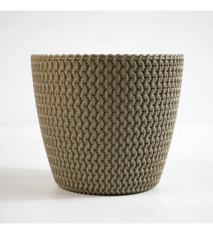 Maceta Emma Redonda #6 Cubasa – 15 cm Plástico UV con Plato