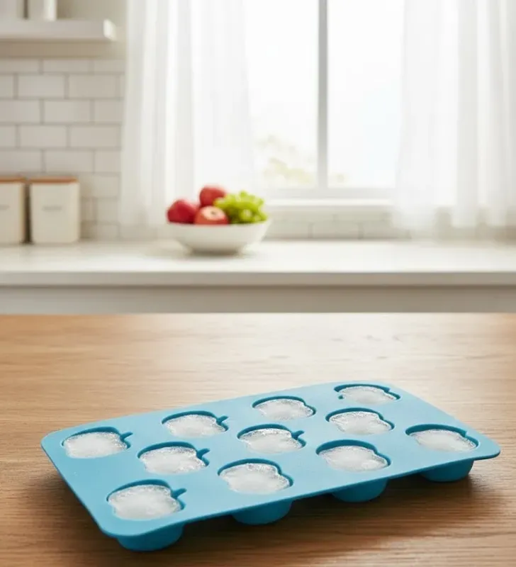 Molde para Hielo Manzana Plastihome AK-4652E - 11 Cavidades