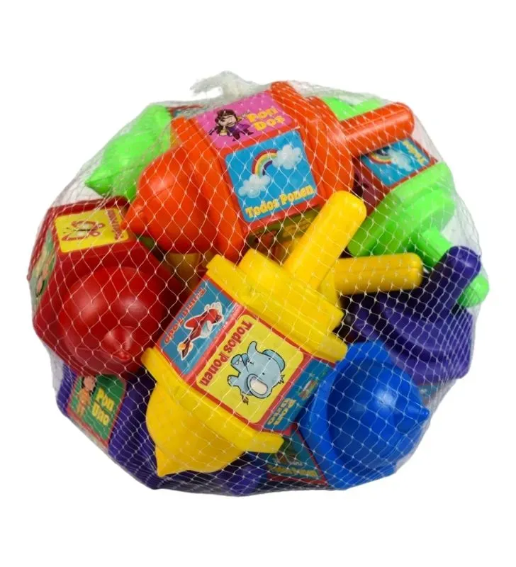 Pirinola Toma Todo Juguetes Nacionales - Paquete 12 Piezas