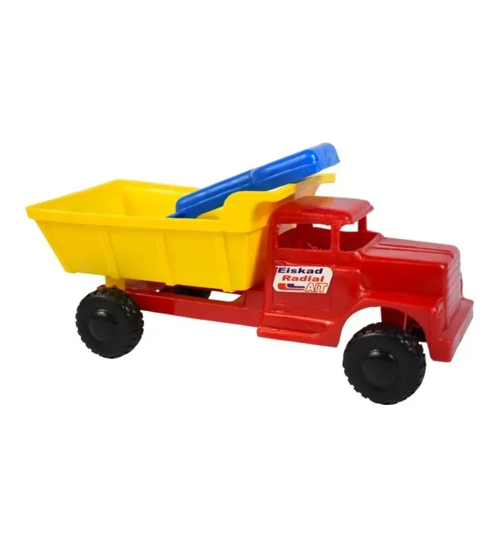 Camión de Volteo No. 4 con Pala - JUGUETES NACIONALES