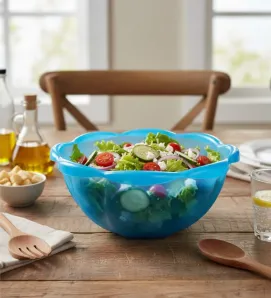 Ensaladera Cancún 4 Litros ARPLASA - Recipiente Grande para Ensaladas