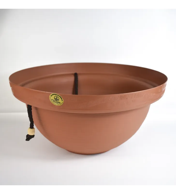 Maceta Redonda Colgante Núm. 5 de Barro