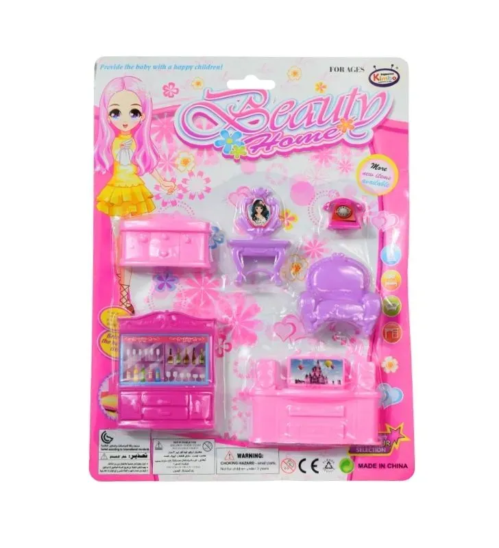 Juego de Muebles para Muñecas HWA1354254 - Juguetes Kimbo
