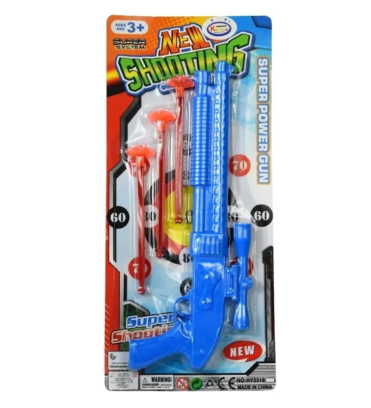 Pistola Lanza Dardos HWA1350620 Juguetes Kimbo con 3 Dardos