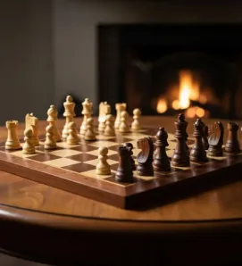 Juego de Ajedrez de Madera 64615 1030B ZAZ II - 32 Piezas