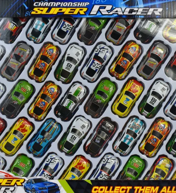 Set de Coche ZAZ II 25360 - 50 Piezas con Vehículos y Accesorios