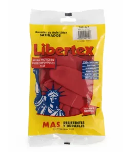 Guante de Látex Libertex No. 8 - Jarcería Libertad 02CVIT013