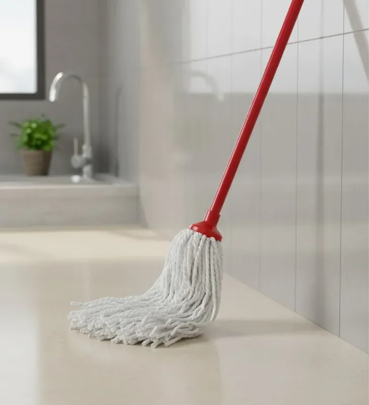 Mop de Algodón con Mango Vileda 138254 - Alta Absorción