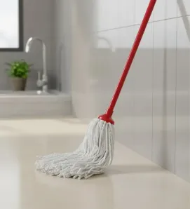 Mop de Algodón con Mango Vileda 138254 - Alta Absorción