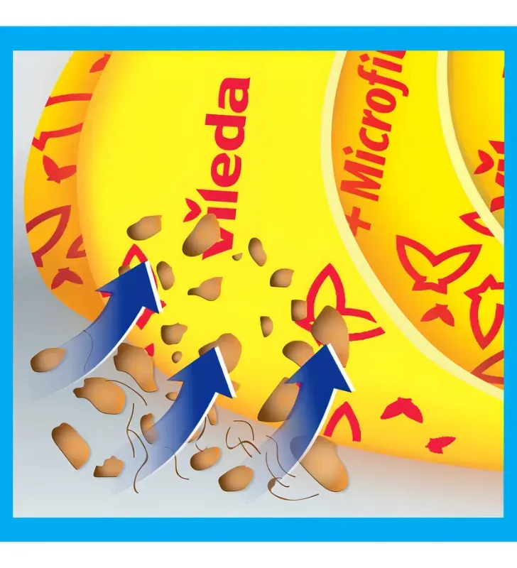 Vileda Sistema Suave + Repuesto Microfibra 173057