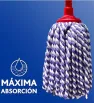 Mop de Microfibra Vileda 172700 - Limpieza Profunda y Rápida