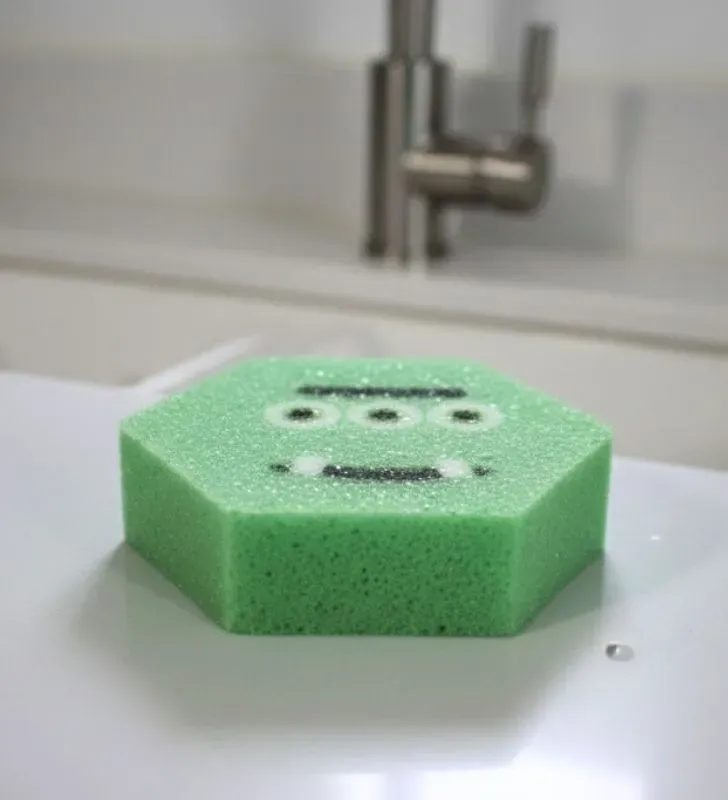 Esponja Infantil Monstruos Ponjita 0801-2 - Baño Divertido 3M