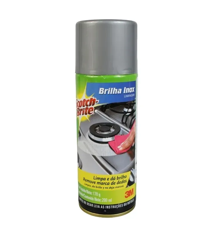 Limpiador de Acero Inoxidable Scotch-Brite 170g - 9741-0 Brilha Inox