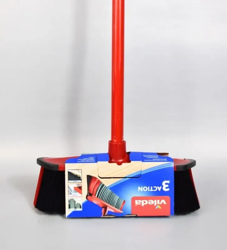 Escoba 3 en 1 Antichoque Vileda 152266 - Limpieza Profunda