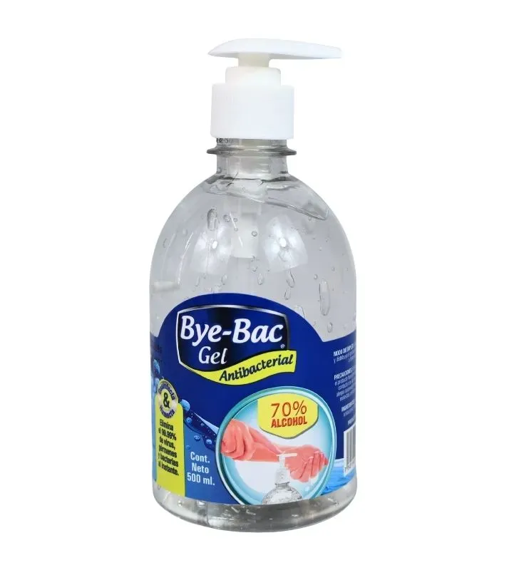 Gel Antibacterial Bye-Bac 500ml - 70% Alcohol Ardeli