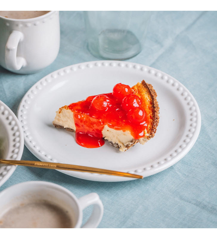 PLATO PASTEL EMBOSS MAUVE REDONDO OPACO-SANTA ANITA