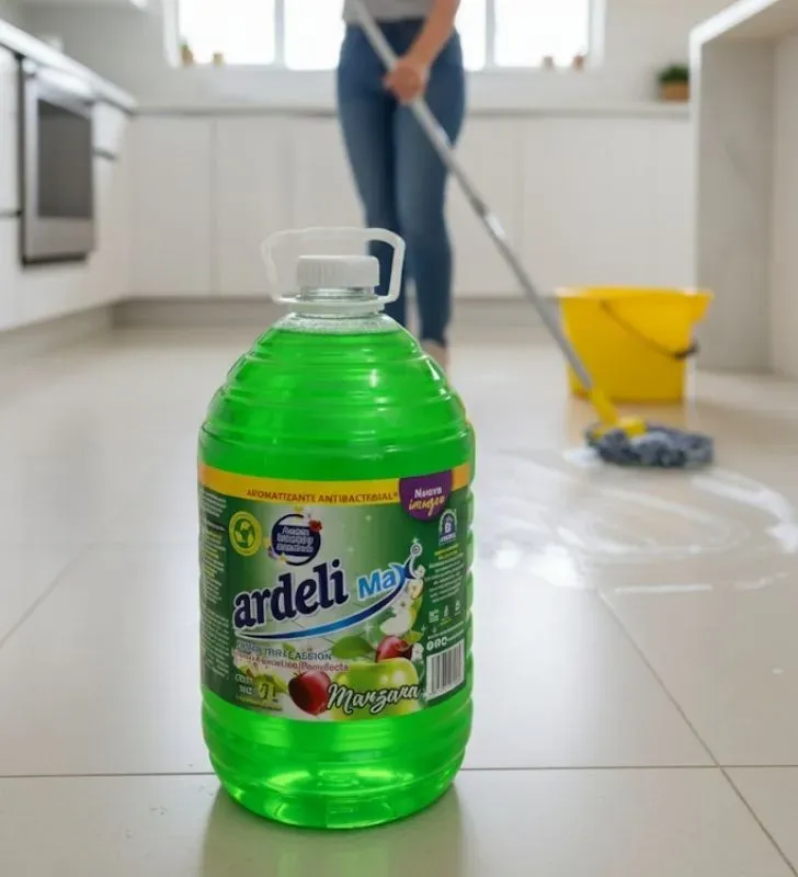 Aromatizante Ardeli Max Manzana 5 Litros - Limpiador Triple Acción