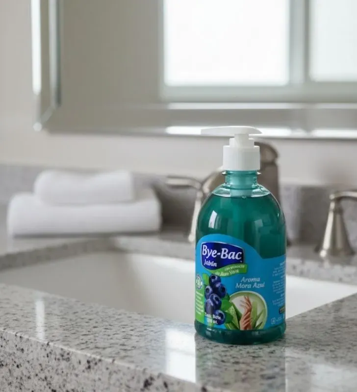 Jabón para Manos Bye-Bac 500ml Mora Azul - Ardeli