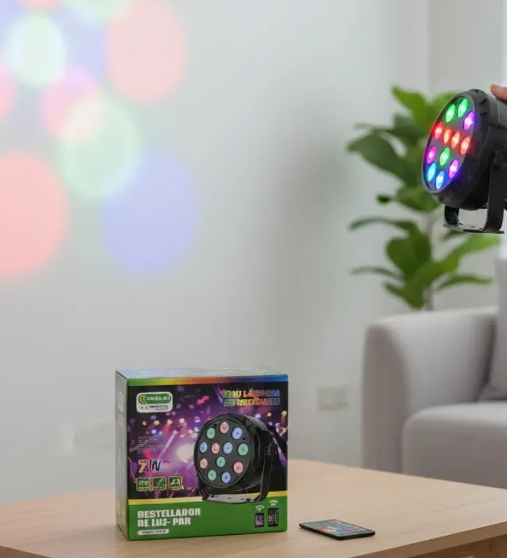 Lámpara de Escenario PAR-04 Tianlai - RGB + Bluetooth