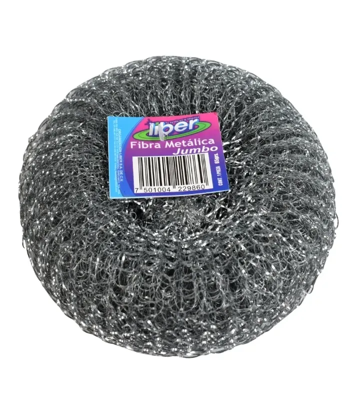 Fibra Briox Jumbo Acero Inoxidable - Jarcería Libertad 04CBRI001