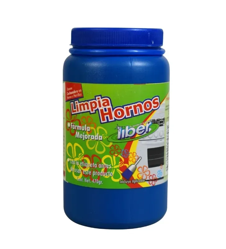 Limpia Hornos Liber 470g con Aplicador - Jarcería Libertad 02HLBR001