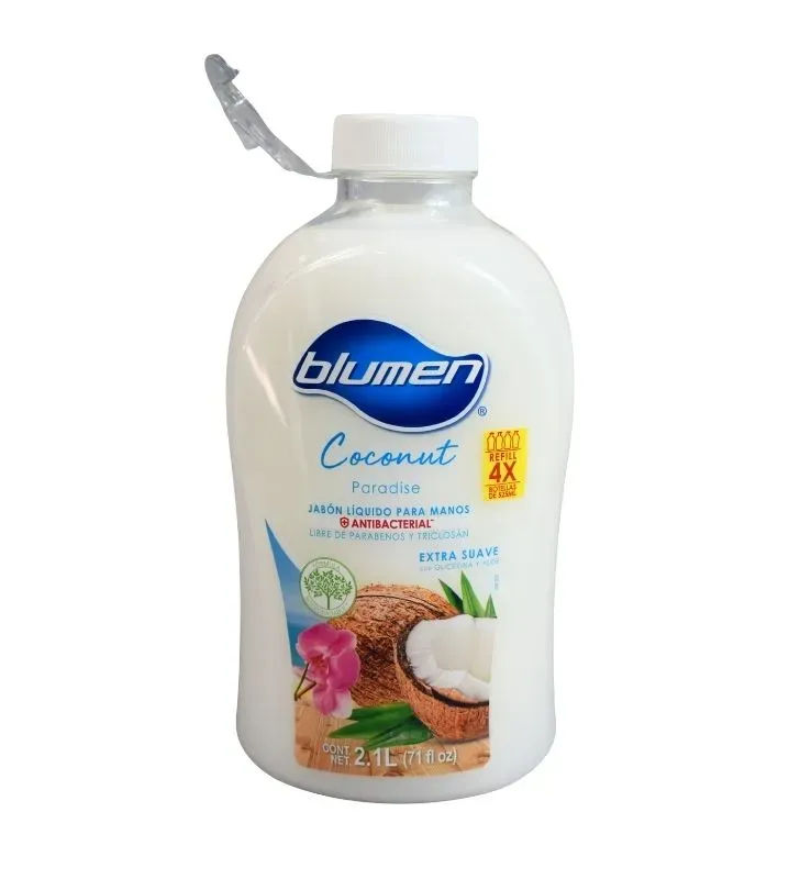Jabón Líquido Blumen Coconut 2100 ml - Botella Gota
