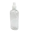 Botella Ovalada 250 ml Cristal con Atomizador - Cajaplax