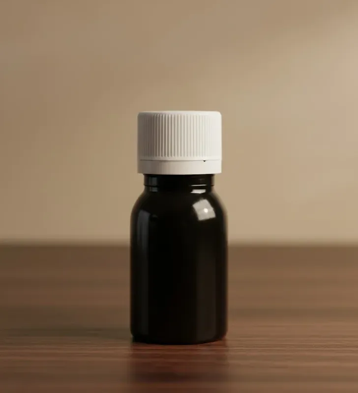 Botella Ámbar 40 ml Cajaplax - Tapa Inviolable R-24