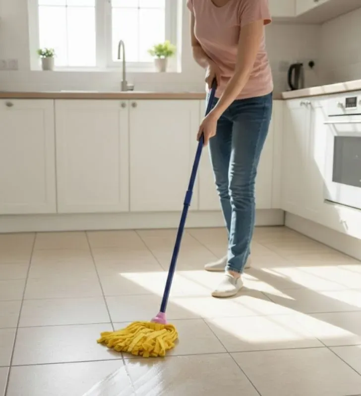 Trapeador de Fieltro Poly-Clean Cambat BAS17 - Limpieza Delicada