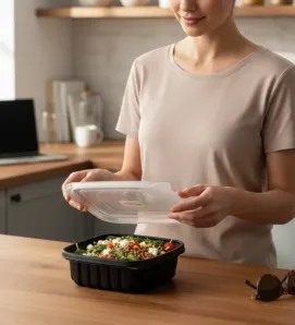 Recipiente Rectangular Estructurado 32oz Torosqui - 0.9L